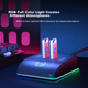 Док-станция HP USB Hub Splitter, высокоскоростной USB-разветвитель 3.0 с одним или несколькими портами, удлинительный USB-кабель, адаптер-конвертер для ноутбука, эффекты RGB-подсветки, 1,5 м - изображение 5