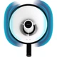 Усилитель ручной Deli 15Вт съемный микрофон Bluetooth мегафон для школ и улицы белый - изображение 2