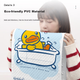 Антискользящий коврик для ванны B.Duck Little Yellow Duck 40x70 см - изображение 6