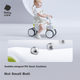 Детский беговел Babycare, четырехколесный самокат-качалка, ходунки без педалей, для детей от 1 до 3 лет, подарок на первый день рождения, розовый, без зеркала. - изображение 6