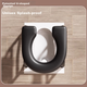 Туалетне крісло Miaoxinsi для літніх людей, просте сидіння для унітазу для пацієнтів та вагітних жінок, конвертер для унітазу з присіданням у туалет, портативний туалетний стілець - зображення 6