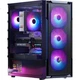 Корпус для настольного компьютера Segotep Wide Axe 6 Pro Black (лоток для материнской платы ATX / боковая панель из стекла / решетка охлаждения из железной сетки / корпус для игрового ПК для дома и офиса) - изображение 2