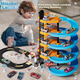 Машинка Miaobeile Track Car игрушечная городская парковка, сплав - изображение 11