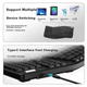 Клавиатура беспроводная Sanwa Supply LBK Wireless/Bluetooth/USB Black - изображение 9