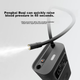 Автомобильный воздушный насос MI Mijia Air Pump 2 Pro, мощный электрический, с предустановленным давлением, отключается при полном накачивании. - изображение 5