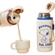 Термопляшка Snoopy зі сталі 316 530 мл Coffee - зображення 2