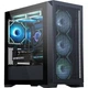 Корпус для настільного комп'ютера SAMA Pingtouge M9 Black M-ATX, скляна бічна панель / переднє сітчасте охолодження / підтримка водяного охолодження 360 мм / стандартний порт Type-C / тристоронній пилозахист - изображение 1