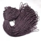 Шнур Paracord для плетіння 2мм 5м смугастий чорно-рожевий (79724384) - изображение 3