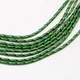 Шнур Paracord для плетіння 2мм 5м смугастий зелений (79609945) - изображение 2