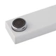 Смеситель для ванны с коротким изливом KOER KB-41009-04 (Цвет хром+белый) (KR5985) - изображение 4