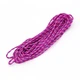 Шнур Paracord для плетіння 2мм 5м смугастий фуксія (79709948) - изображение 1
