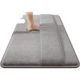 Мягкий коврик для ног Qiqijia Bath Foot Scrubber Back Bathroom Mat из утолщенной пены с эффектом памяти, впитывающий, нескользящий, для входа в ванную комнату. - изображение 2