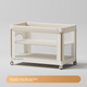 Детская складная кроватка Coolbaby Smart Dream, трансформируемая в большую кровать, многофункциональный пеленальный столик для новорожденных, детская кроватка - базовая модель. - изображение 4