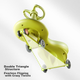 Детская машинка Babycare Twist Car для детей от 1 до 3 лет, с универсальными колесами, защитой от опрокидывания, игрушка-каталка для малышей - Xindebai - изображение 6