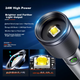 Ліхтарик PHILIPS Metal Zoom, високої яскравості, дальнього радіуса дії, перезаряджається, портативний, для дому та відпочинку на природі, для велоспорту, аварійний ліхтарик SFL2142/93 - изображение 5