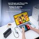 Відеокарта Llano HDMI, вхід високої чіткості 4K, сумісна з Switch/NS/PS5/4, для ігрових телефонів та камер, пряма трансляція та запис, пристрій захоплення з двома виходами USB 3.0/Type-C для комп'ютера - изображение 10