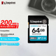 Карта пам'яті Kingston Canvas Go! Plus SDXC 64GB UHS-I U3 V30 (SDG4/64GB) - зображення 3