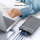 Зовнішній корпус для жорсткого диска UNITEK USB 3.0, сумісний з накопичувачами 2,5/3,5 дюйма, інтерфейс SATA з розширенням HUB, багатофункціональний зчитувач жорстких дисків, зовнішній SSD та роз'єм для механічного жорсткого диска для комп'ютерів - зображення 4