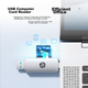 Устройство для чтения карт памяти HP Type-C, SD-карт, TF-карт, высокоскоростная передача данных 3.0, поддержка обмена данными, совместимо с телефонами, компьютерами и планшетами Apple. - изображение 7