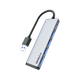 Адаптер USB-хабу ThinkPad Lenovo, конвертер-хаб, док-станція розширення для ноутбука, подовжувач USB, USB-хаб LA04B 1 м металевий - изображение 10