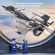Дитячі іграшки Xingyayoupin, сумісні з Lego Space Shuttle, винищувач J-15, подарунок на день народження хлопчика у військовому стилі - изображение 5