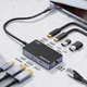Хаб ULT-unite Type-C - Gigabit Ethernet 8-в-1, три дисплеї, HDMI/DP - зображення 5