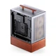 Портативный настольный корпус JONSBO T7 Silver MATX (корпус из алюминиевого сплава толщиной 3 мм, древесина черного ореха североамериканского толщиной 10 мм, форм-фактор MATX, крепление с левой стороны) - изображение 7