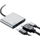 Док-станция Lenovo Type-C, USB-концентратор, HDMI-адаптер 4K, преобразователь PD 100 Вт, док-станция для ноутбука и телефона с проектором BY03 (металлический корпус) - изображение 1