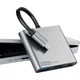 Док-станция Lenovo Type-C, USB-концентратор, HDMI-адаптер 4K, преобразователь PD 100 Вт, док-станция для ноутбука и телефона с проектором BY03 (металлический корпус) - изображение 2