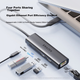 Адаптер Lenovo екологічного бренду Yinengzhe USB 3.0 на Gigabit Ethernet, розгалужувач Type-C, конвертер RJ45 Ethernet, підходить для ноутбуків - зображення 6