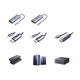 Адаптер UGREEN Type-C — HDMI/DP для трьох дисплеїв, сумісний з USB-C, док-станція розширення Thunderbolt 5/4, адаптер MST 5G, підтримка декількох екранів 4K 60 Гц для редагування, підключення до комп'ютерів Lenovo і Xiaomi. - зображення 2