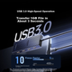 Адаптер UGREEN Type-C — HDMI/DP для трьох дисплеїв, сумісний з USB-C, док-станція розширення Thunderbolt 5/4, адаптер MST 5G, підтримка декількох екранів 4K 60 Гц для редагування, підключення до комп'ютерів Lenovo і Xiaomi. - зображення 8