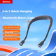 Налобный фонарь Newmine PBS002 с Bluetooth-подсветкой, удобный в ношении, с длительным временем автономной работы, для активного отдыха на природе, велоспорта, аварийного освещения, серый. - изображение 4