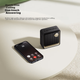 Портативна Bluetooth-колонка EDIFIER Evo Nano, міні-колонка для зовнішнього використання, кілька режимів світлових ефектів, вишуканий кемпінг, плавний чорний колір - изображение 10