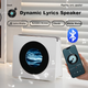 Bluetooth-колонка ONEFIRE с плавающим дисплеем текста песен, домашняя аудиосистема для дома, подарок на день рождения для мужчин и женщин, высококачественная практичная нишевая модель с превосходным качеством звука, компактный настольный аксессуар. - изображение 4