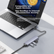 USB-хаб ThinkPad LRC3 Type-C з Ethernet RJ45 100 Мбіт/с і USB, металевий - зображення 6