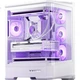 Корпус JONSBO D400 ATX панорамный с поддержкой двух СЖО 360 мм и Type-C Gen2, белый - изображение 2