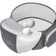 Bébéar All-Season Portable Lightweight Mom's Baby Carrier Waist Stool C26 Cloud Version - Amber Gray - изображение 1