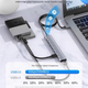 USB-концентратор Youlianxing с 8 портами, длиной 2 метра, USB 3.0, адаптер One-To, подходит для настольных компьютеров Apple и Huawei, ноутбуков, мышей, клавиатур и жестких дисков. - изображение 6