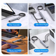 USB-концентратор Youlianxing с 8 портами, длиной 2 метра, USB 3.0, адаптер One-To, подходит для настольных компьютеров Apple и Huawei, ноутбуков, мышей, клавиатур и жестких дисков. - изображение 7