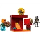 LEGO Minecraft 21266 Битва в лаві Ніжнього світу, будівельні блоки, іграшка для хлопчиків та дівчаток, подарунок на День захисту дітей, прикраса - зображення 2