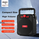 Портативная беспроводная Bluetooth-колонка Aigo T51 Pro для уличных танцев, компактный домашний сабвуфер-усилитель, устройство для приема платежей в торговых автоматах. - изображение 4