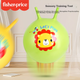 Розвивальний м'яч-іграшка Fisher-Price, 38 см, жовтий, з насосом - зображення 6