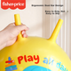 Розвивальний м'яч-іграшка Fisher-Price, 38 см, жовтий, з насосом - зображення 7