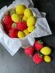 Зефір полуниця та лимон в подарунковій коробці 21см honeycake - зображення 5
