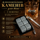 Набір для копчення коктейлів Bartending, смокер шестикутний темне дерево з повним набором аксесуарів для бару - изображение 5