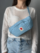 Бананка сумка на пояс Fjallraven kanken из ткани не промокает голубой - изображение 1