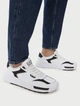 Кросівки чоловічі (unisex) Emporio Armani EA7 sneakers білі з чорним 44 (27.9 см) (X8X241 XK435) - изображение 1