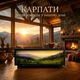 3D LED ночник "Карпаты. Тепло украинских гор" аккумулятор, USB Type-C, сенсорное управление - изображение 1