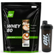 Сироватковий протеїн TNT Nutrition Whey 80% 2 кг Кавовий крем + Шейкер - зображення 1